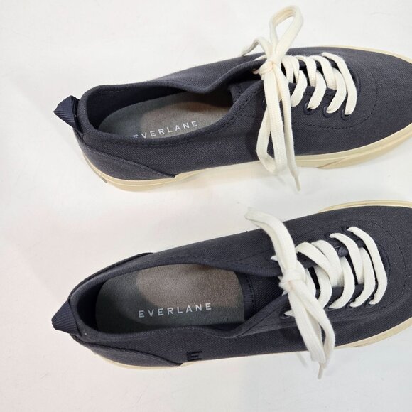 Everlane Blue Forever Sneaker Platform Lace Up Women's Size 8 Men's Size 6 - Picture 3 of 12